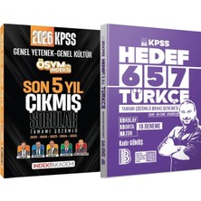 İndeks Akademi Yayıncılık Hedef 657 Türkçe 18 Deneme - 2026 Kpss Ösym'nin Indeksi Çıkmış Sorular Son 5 Yıl