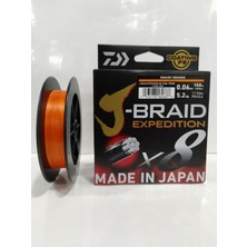 Daiwa Braid Expedition 8x Braid 150 mt Smash Orange Ip Misina - 0,06 mm