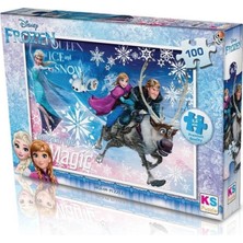 Nessi World Ks Oyuncak Frozen Puzzle 100 Parça FRZ.714-1