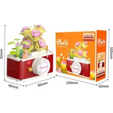Nessi World JK2715 Bitki Günlüğü Küçük Kamera 160 Parça Block Oyuncak