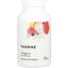 Thorne, L-Arginin, 120 Kapsül (Kapsül Başına 500 Mg)