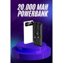 Epilons Powerbank 20.000 Mah Hızlı Şarj Özellikli Taşınabilir USB Girişli