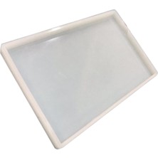 Tahtakale Toptancı Epoksi Silikon Kalıp  Tepsi  Kalıbı Dikdörtgen 20X30 cm x 8 mm
