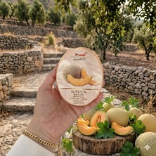 Kademgiller Kavun Doğal Kabak Lifli Süngerli Sabun - Peeling Etkili Cilt Bakım Sabunu