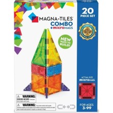 Magna-Tiles Combo + Micromags - 20 Parça