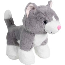 Nessi World Kedi Peluş Gri 36 cm