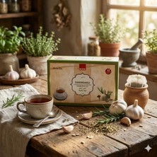 Sarımsaklı Karışık Bitki Çayı - Garlic Tea 60 Süzen Poşet