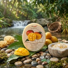 Mango Doğal Kabak Lifli Süngerli Sabun - Peeling Etkili Cilt Bakım Sabunu