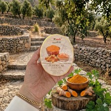 Kademgiller Zerdeçal Doğal Kabak Lifli Süngerli Sabun - Peeling Etkili Cilt Bakım Sabunu