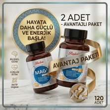 Mag-3 Plus Takviye Edici Gıda - 60 Kapsül x 2 Adet (Avantajlı Set)