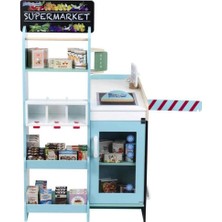 Nessi World Ahşap Süpermarket Oyun Seti