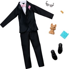 NW NessiWorld HWV77 Barbie + Ken Fashion - Damat Aksesuarları (Bebekler Ürüne Dahil Değildir.)