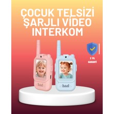 Epilons Ekranlı Walkie Talkie Oyuncağı Ses ve Görüntü Destekli