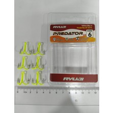 RYUJI Predator ST33 Sarı Üçlü Iğne 6 Adet - No : 6