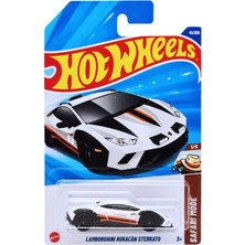 Hot Wheels - Lamborghini Huracan Sterrato - Beyaz (1/64) Yurt Dışı Uzun Kartonet - HDG52