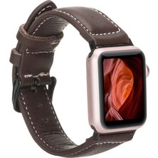 Eco Lounge Apple Watch Uyumlu Deri Kordon 42-44-45MM Nm1-As3 Kahve