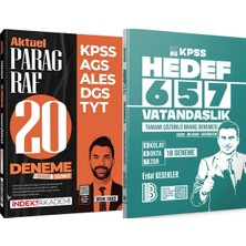 İndeks Akademi Yayıncılık Hedef 657 Vatandaşlık 18 Deneme - Aktüel Paragraf 20 Deneme Çözümlü