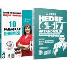 Yargı Yayınevi Hedef 657 Vatandaşlık 18 Deneme - 2026 Türkçenin Yönderinden Paragraf 10 Deneme