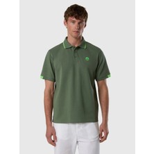 North Sails Kontrast Şertili Kısa Kollu Erkek Polo Yaka T-Shirt