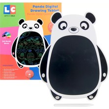 ENCO Mey Ithalat® LCD Dijital Renkli Panda Çizim Tableti 8,5 Inç