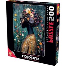 Larskas Afrika Güzeli Temalı 500 Parça Puzzle, Eğlenceli Aktivite