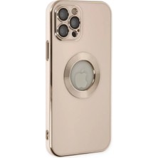AKM Newface Apple iPhone 12 Pro Kılıf Store Silikon - Pembe
