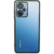 AKM Newface Xiaomi Redmi Note 12 Pro 5g Kılıf Razer Lensli Silikon - Yeşil