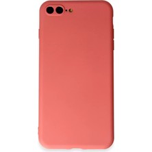 AKM Newface Apple iPhone 7 Plus Kılıf First Silikon - Kiremit