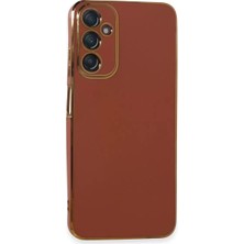 AKM Newface Samsung Galaxy A05S Kılıf Volet Silikon - Kırmızı