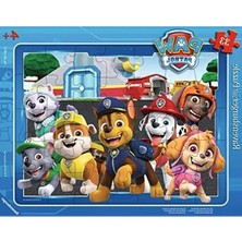 Larskas Büyük Çerçeveli Paw Patrol Yapboz, 33 Parça Eğlenceli Oyun