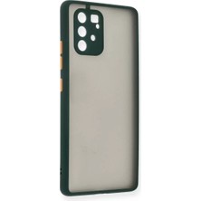 AKM Newface Samsung Galaxy A91 / S10 Lite Kılıf Montreal Silikon Kapak - Yeşil