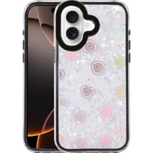AKM Newface Apple iPhone 16 Lumi Desenli Kapak - Siyah