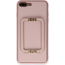 AKM Newface Apple iPhone 7 Plus Kılıf Coco Elit Kapak - Pembe