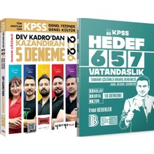Yargı Yayınevi Hedef 657 Vatandaşlık 18 Deneme - 2026 Kpss Dev Kadrodan Kazandıran 5 Deneme