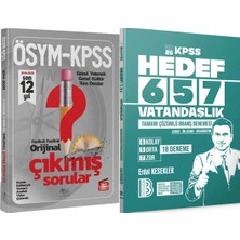 CBA Akademi Hedef 657 Vatandaşlık 18 Deneme - 2026 Kpss Orijinal Son 12 Yıl Çıkmış Sorular Çözümlü