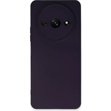 AKM Newface Xiaomi Redmi A3 4g Kılıf Nano Içi Kadife Silikon - Mor