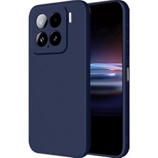 AKM Newface Xiaomi Mi 15 Pro Kılıf Nano Içi Kadife Silikon - Lacivert