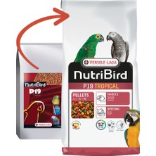 Versele-Laga Shopilke Versele Laga Nutrıbırd P19 Tropıcal Papağan Pelet Yem 10KG