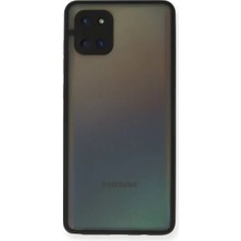 AKM Newface Samsung Galaxy A81 / Note 10 Lite Kılıf Montreal Silikon Kapak - Siyah