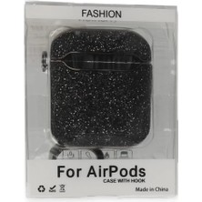 AKM Newface Apple Airpods 2 (2.nesil) Spell Simli Kılıf - Siyah