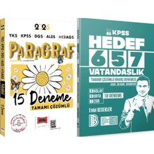 Yargı Yayınevi Hedef 657 Vatandaşlık 18 Deneme - 2026 Papatya Serisi Paragraf 15 Deneme