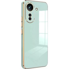 AKM Newface Xiaomi Redmi 13C Kılıf Volet Silikon - Açık Yeşil