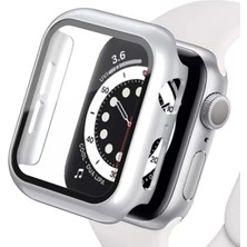 AKM Newface Apple Watch Ultra 49MM Camlı Kasa Ekran Koruyucu - Gümüş