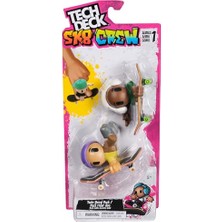 Larskas Sk8 Crew, Yardımcı Figürlü 2’li Paket Parmak Kaykayları, Kişiselleştirilebilir Mini Kaykaylar, 5 Yaş ve Üzeri (Çeşitli)