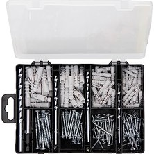 Larskas Bosch Professional Accessories Bosch Diy 173 Parça Aksesuar & Sabitleme Seti, Matkap Ucu, Vidalama Ucu, Vida, Dübel, Üniversal Tutucu, Yeşil