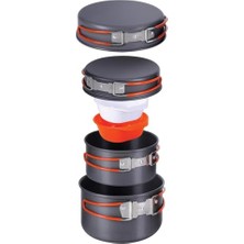 Larskas Freecamp Anodized Aile Tencere Seti