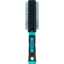 Larskas Salon Sonuçları Yuvarlak Fırça - Blowout Styling Için Naylon Kıl Saç Fırçası