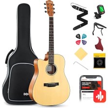 Larskas Dag-1cl Solak Akustik Gitar Paketi (Natural)