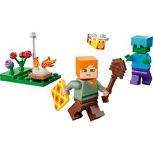 Larskas 30732 LEGO Minecraft® Alex'in Kamp Ateşi Çatışması