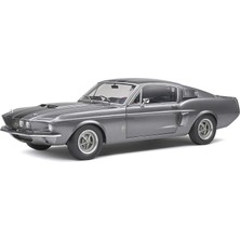 Solido S1802905 1/18 Shelby GT500 – Grey & Black Stripes – 1967